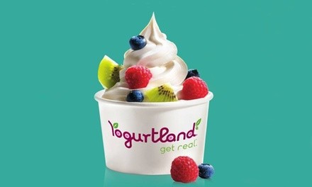 $7 for $10 Worth of Menu for Takeout or Dine-In When Available at Yogurtland