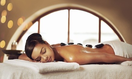 $65 for Massage Combo with Hot-Stone Therapy and Coconut Oil at Golden Foot Body Massage ($110 Value)