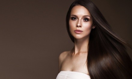 One Keratin Treatment with Optional Haircut at HairCoutureMe Salon (Up to 77% Off). Two Options Available.