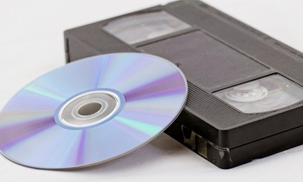 Three or Five VHS-to-DVD Transfers at Eyedea Worx (Up to 64% Off)