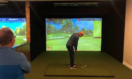 $59 for Two-Hour Simulator Package for Two at Olde Mill Golf $93 Value)