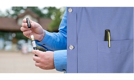 Covert Pen Design Pepper Spray with UV Identifying Dye