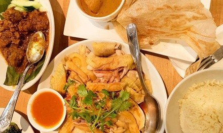 One, Two, or Four Malaysian Entrees with Beer or Wine for Carryout and Dine-In from Wok Wok (Up to 40% Off)