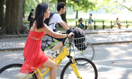 Two- or Four-Hour Bike Ride for One or Two from Must See Central Park - Bike Rentals  (Up to 63% Off) 