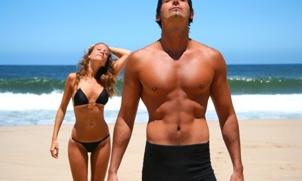 One or Five Airbrush Tanning Sessions at Lucent Skin Studio (Up to 35% Off). Four Options Available. 