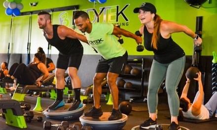 $59 for Unlimited Interval Training for One Month at Bodytek Fitness Parkland ($169 Value)