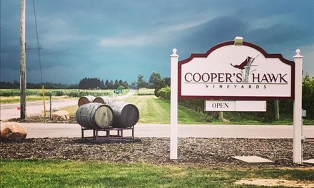 Production Tour with Tasting for One, Two, or Four at Cooper's Hawk Vineyards (Up to 48% Off)