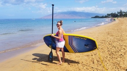Paddleboard & Snorkel Gear Rental at Auntie Snorkel Maui Tours & Activities(Up to 25% Off). 2 Options Available.
