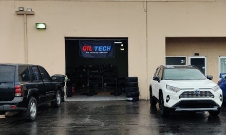 Conventional, Synthetic Blend, or Full Synthetic Oil Change at Oil Tech Oil Change Services (Up to 37% Off)