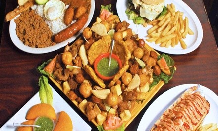 Colombian Food and Drink, Dine-In & Carryout at Sandunga Bar and Grill (Up to 40% Off). Three Options Available.