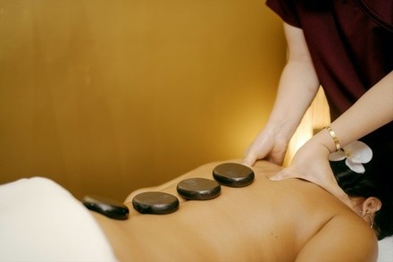 $27.85 for 30-Minute Foot Massage with Hot Stones at 7 Senses Massage ($45 Value)