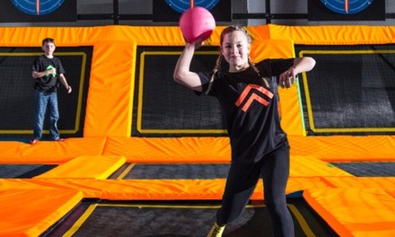 One- or Two-Hour Jump Pass for One or Two at Big Air Trampoline Park (Up to 53% Off)