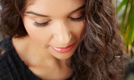 Full Set of Lash Extensions at Red Like Polish Salon (Up to 70% Off)