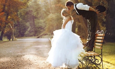 Four-Hour Engagement or All-Day Wedding Photo Shoot Sessions from Elegant Snap Shots (Up to 66% Off)