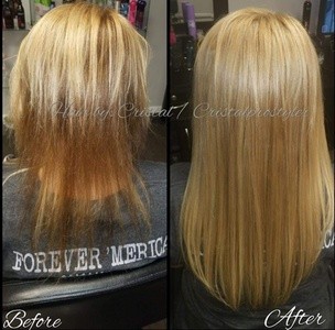 $257 for Malaysian or Seamless Extension Installation at Hair Extensions by Cristal ($550 Value)