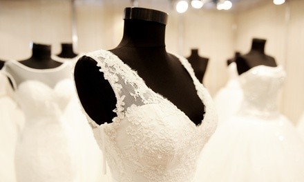Bridal Wear and Accessories at Brilliant Bridal (Up to 51% Off). Three Options Available.