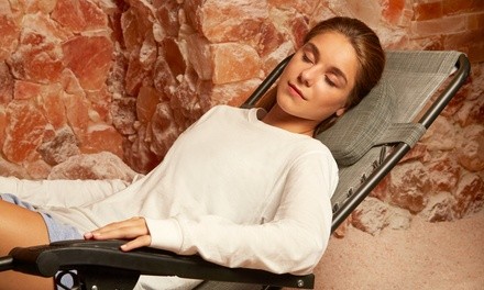 One, Two, or Four 30-Minute Halotherapy Sessions at A Touch of Himalayan Salt (Up to 48% Off)