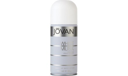 JOVAN WHITE MUSK DEODORANT BODY SPRAY 5 OZ