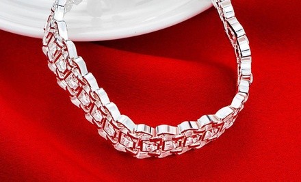 One, Two, or Three Regal Linked Bracelets from Novadab (Up to 69% Off)