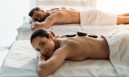 $116 for One 60-Minute Hot Stone Couples Massage at Aroma Spa & Beauty Center ($180 Value)