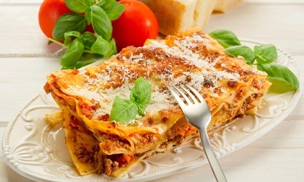 $7.50 for $15 Toward Italian Cuisine at Mia's; Carryout and Dine-In When Available