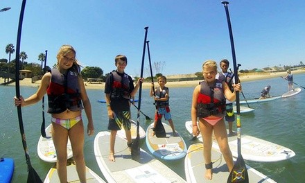 Kids' SUP Camp from California Junior Lifeguard Programs (Up to 26% Off). Seven Options Available.