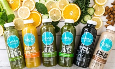 One-, Two-, Three-, or Five-Day Classic Detox Cleanse at Nekter Juice Bar (Up to 25% Off)