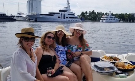 Two- or Four-Hour Booze Cruise for Up to Four or Six with Wine from Florida's Best Charters (Up to 23% Off)