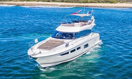 Four- or Eight-Hour Yacht Rental from Aristocrat Yacht Club (Up to 25% Off). Three Options Available.