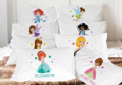 Custom Kids' Characters Pillowcases from Monogram Online (Up to 50% Off). Two Options Available.  