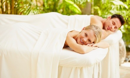 Couples Massage w/Chocolate, Aroma, or Hot Stones at Downtown Day Spa (Up to 50% Off). 12 Options Available.