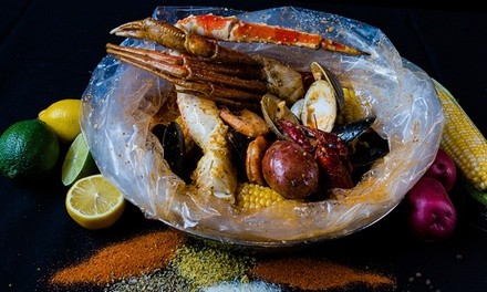 $35 for $60 Worth of Cajun Cuisine at The Crab