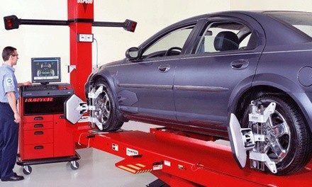 $59.99 for Four-Wheel Alignment at Meineke Car Care Center ($79.99 Value)