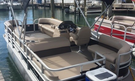 $199 Two-Hour Pontoon Rental at Jet Boat Miami ($230 Value)