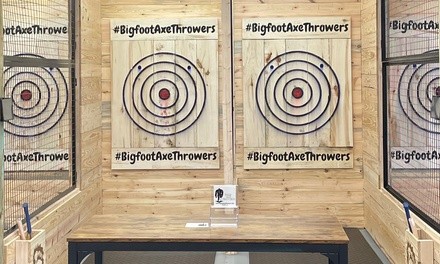 $20 for 60-Minute Axe Throwing for One at Bigfoot Axe Throwers ($25 Value)