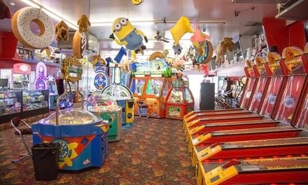 $3 for Game Play Card at Bev & Wally's Family Fun Center ($10 Value)