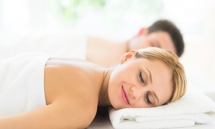 One 60- or 90-Minute Deep-Tissue Couples Massage for Two at B-well Spa (Up to 35% Off)