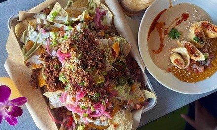 $14 for $20 Towards Food and Drink for Takeout or Dine-In (If Available) at GuacStar Kitchen and Cantina