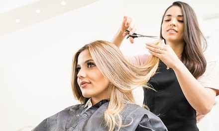 One Signature Blowout, Haircut, or Keratin Treatment at Cherry Blow Dry Bar (Up to 26% Off)