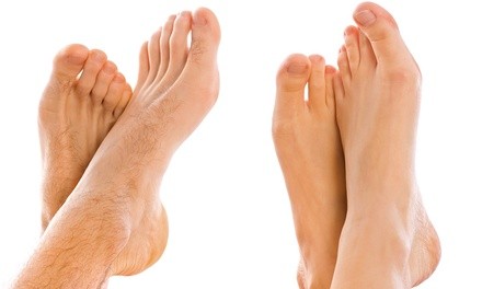 Three Laser Nail-Fungus Treatments for One or Both Feet at Feet First Podiatry (Up to 86% Off)