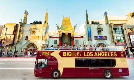 Classic or Premium L.A. Sightseeing Bus Ticket for Adult or Child from Big Bus Tours Los Angeles (Up to 30% Off)