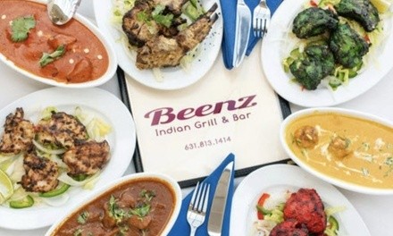 Indian Food and Drink for Carryout and Dine-In If Available at Beenz Indian Grill And Bar (Up to 33% Off)