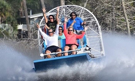 70-Minute Fast & More Air Boat Ride for One or Two at PT Airboat Adventures (Up to 30% Off)