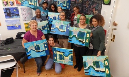 Two-Hour BYOB Painting Class for One, Two, or Four Including Supplies at The Paint Place (Up to 50% Off)