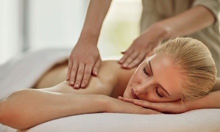 90-Minute Swedish Massage or 60-Minute Ultra Cavitation with More at Face and Oils Spa (Up to 50% Off).