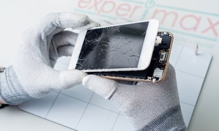 iPhone or iPad OLED, Glass, or LCD Screen Repair at Experimax (Up to 61% Off). 22 Options Available.