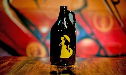 One, Two, or Four Beer Flights with One or Two Crowlers at Miskatonic Brewing Company (Up to 46% Off)