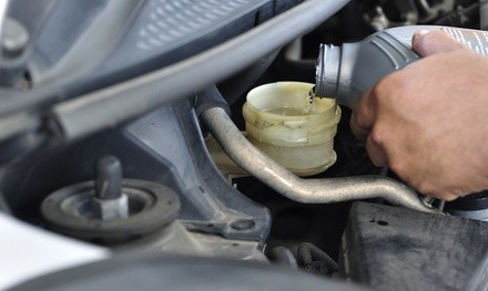 Up to 16% Off on Car & Automotive Brake Fluid Flush at Driveworks Tire And Auto Center