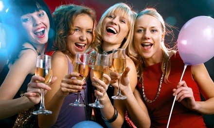 Bachelorette Party Package with Limo Ride and Male Revue for 6, 8, or 10 from Sin City Parties (Up to 61% Off)