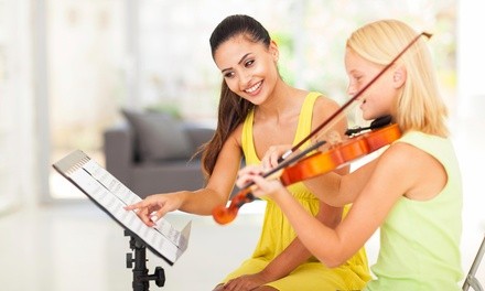 20 Private Music Lessons from Five Star Music and Dance Academy  (50% Off)